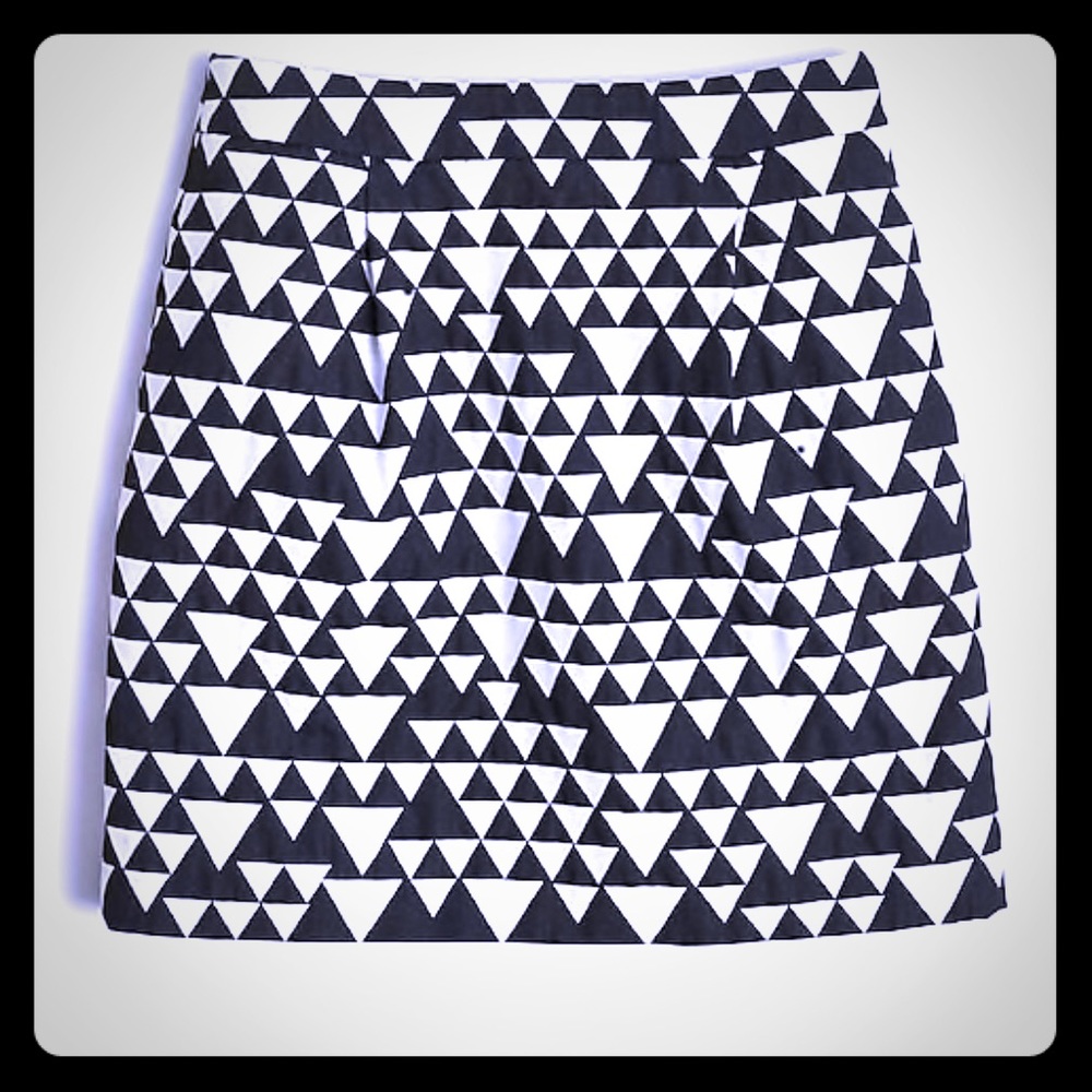 J. Crew Factory | Triangle Jacquard Mini Skirt